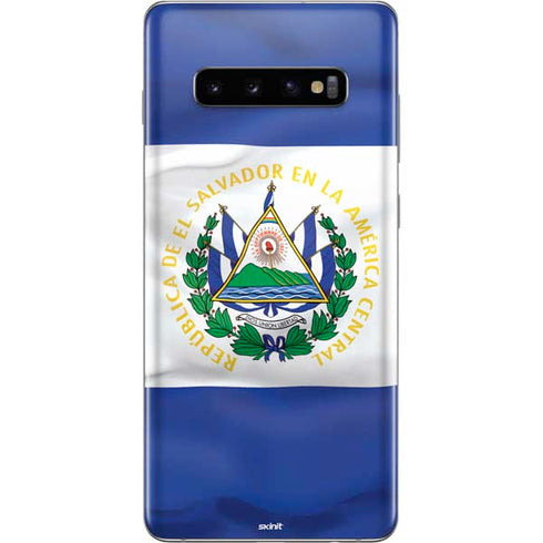 El Salvador Flag Galaxy S10 Plus Skin